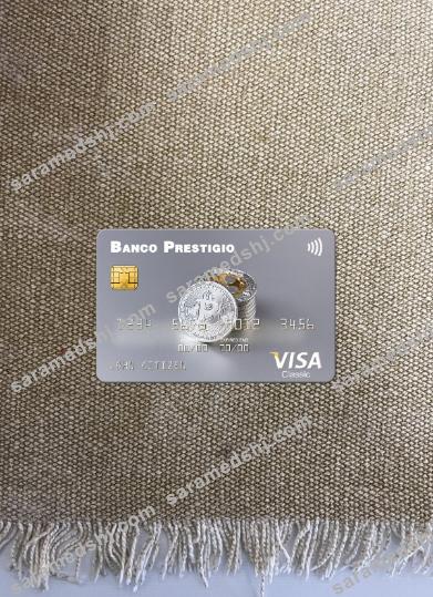 Angola Banco Prestigio, S.A. visa card photolook front